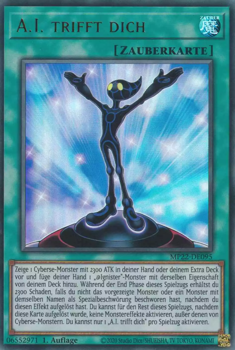 mp22-de095-a-i-trifft-dich-ultra-rare-tin-of-the-pharaoh-s-gods A.I. trifft dich MP22-DE095 ist in Ultra Rare Yu-Gi-Oh Karte aus Tin of the Pharaoh’s Gods 1.Auflage