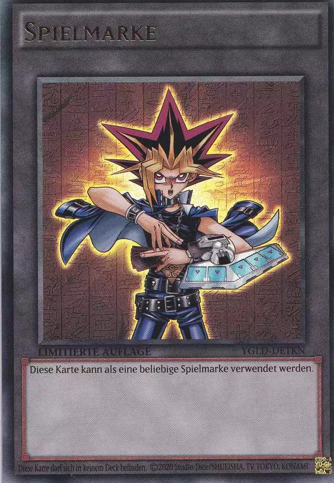 Spielmarke YGLD-DETKN ist in Ultra Rare Yu-Gi-Oh Karte aus Yugis Legendary Decks - King of Games unlimitiert