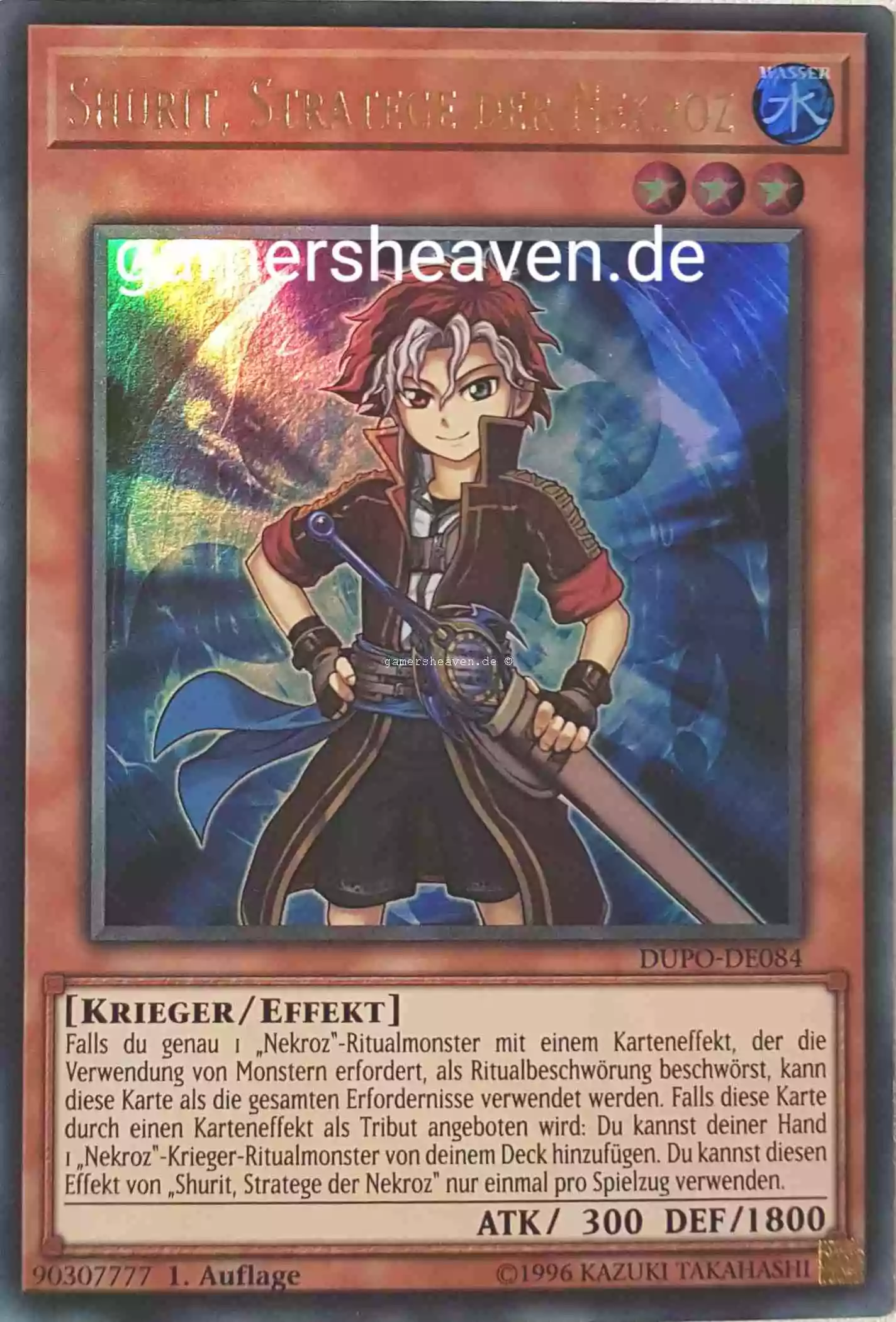 Shurit, Stratege der Nekroz DUPO-DE084 ist in Ultra Rare aus Duel Power 1.Auflage