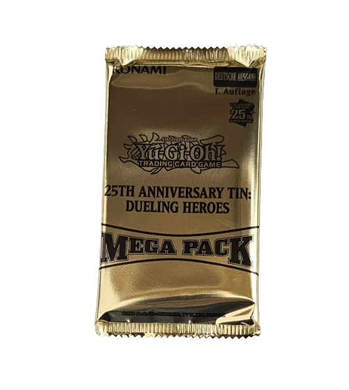 Yu-Gi-Oh! 25th Anniversary Tin: Dueling Heroes - Tin 2023 Booster - Deutsch