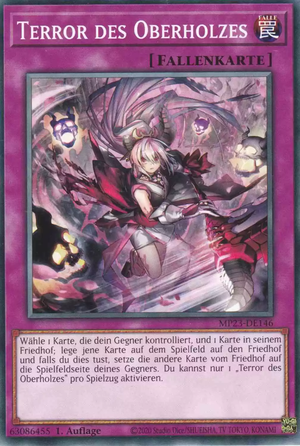 Terror des Oberholzes MP23-DE146 ist in Common Yu-Gi-Oh Karte aus 25th Anniversary Tin Dueling Heroes 1.Auflage