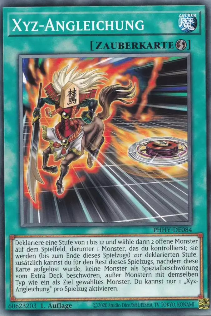 Xyz-Angleichung PHHY-DE084 ist in Common Yu-Gi-Oh Karte aus Photon Hypernova 1.Auflage