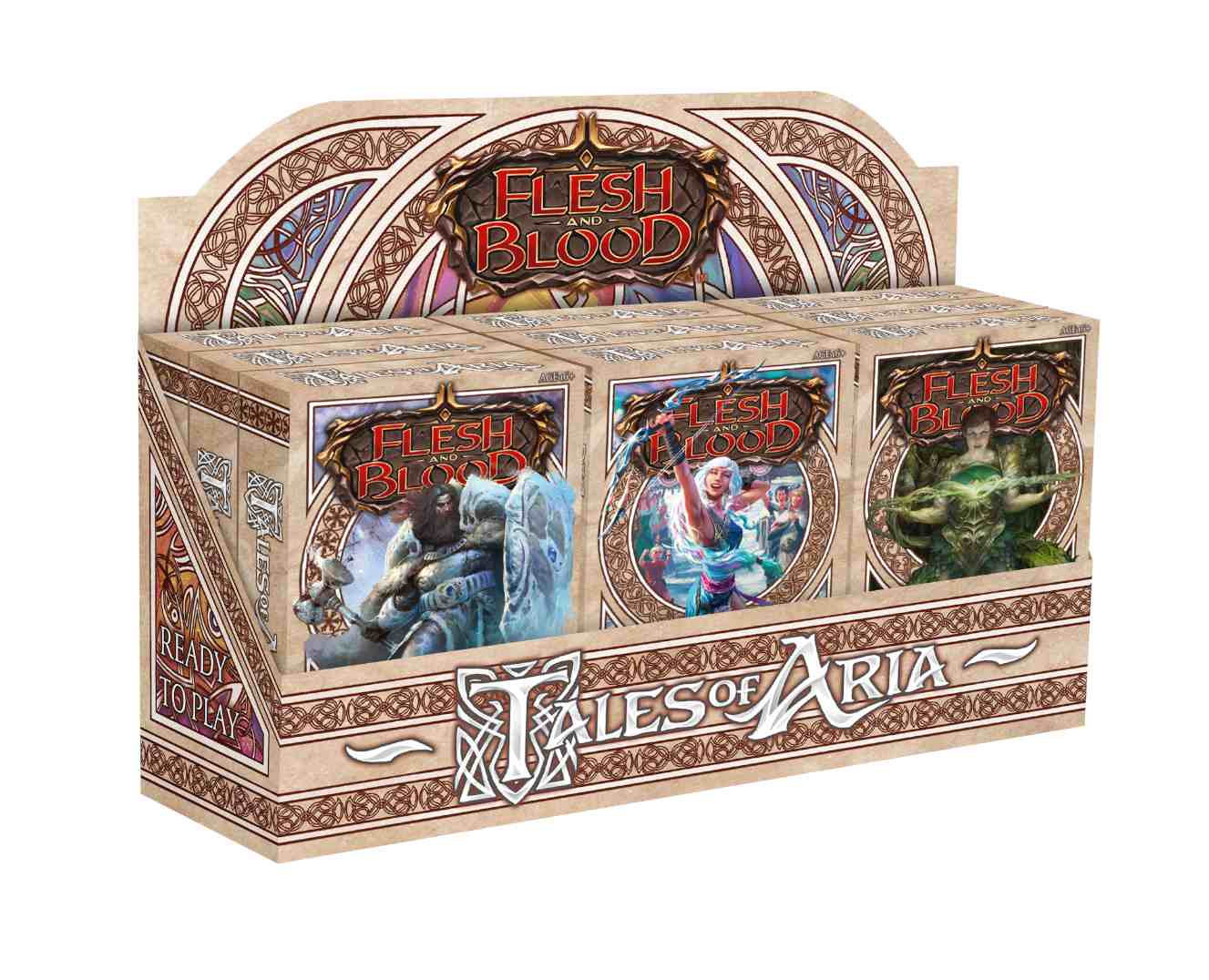 Flesh & Blood TCG - Tales of Aria Blitz Deck Display - 9 Decks - Englisch