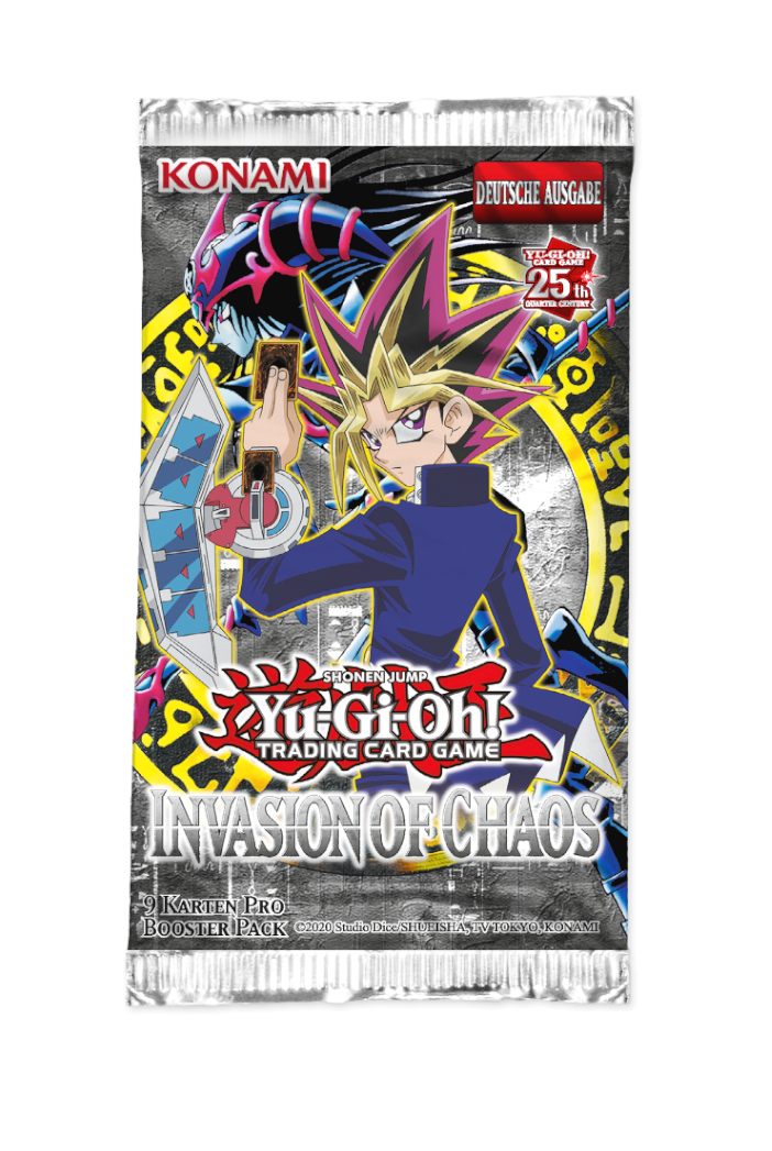 Yu-Gi-Oh! Invasion of Chaos 25th Anniversary Booster Display - Deutsch