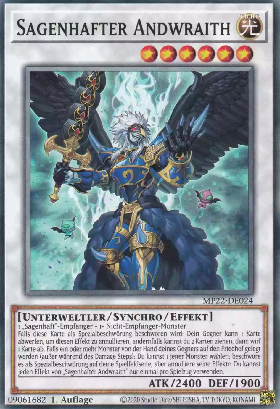 Sagenhafter Andwraith MP22-DE024 ist in Common Yu-Gi-Oh Karte aus Tin of the Pharaoh’s Gods 1.Auflage