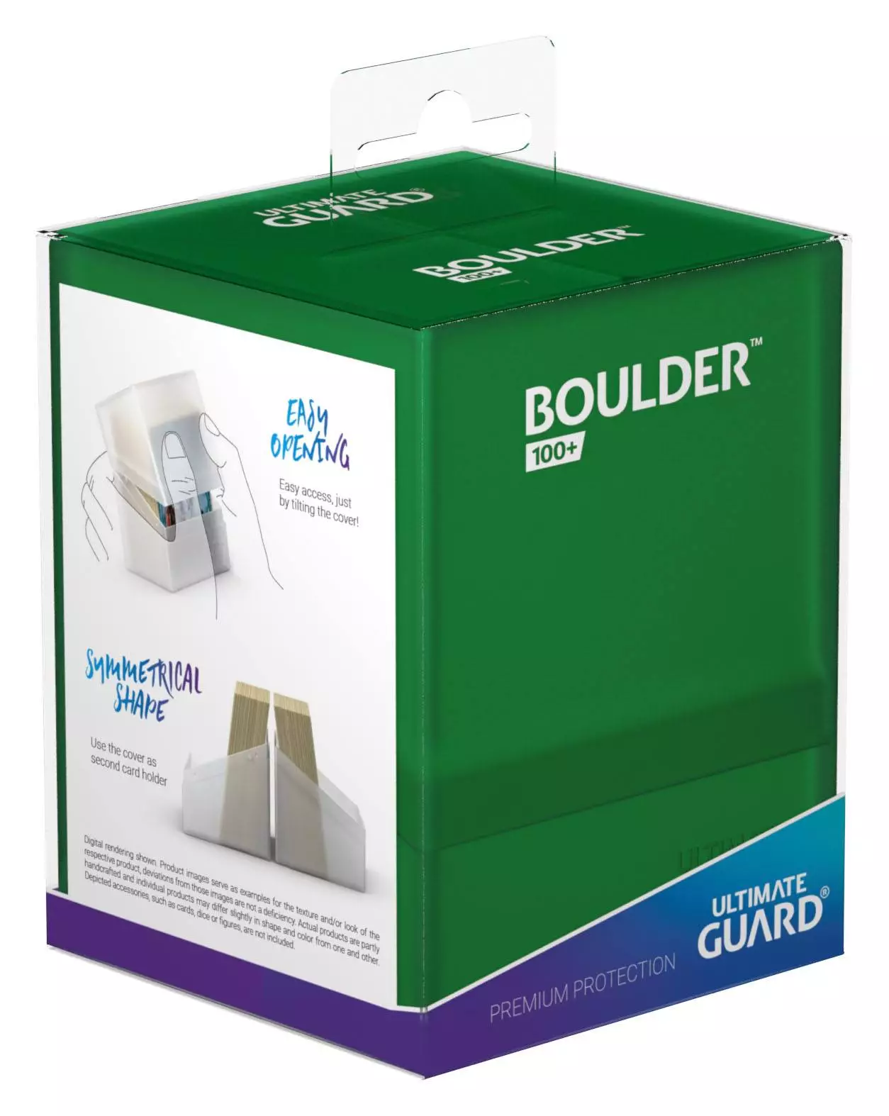 Ultimate Guard Boulder Deck Case 100+ Emerald