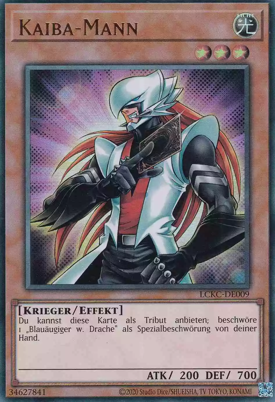 Kaiba-Mann Ultra Rare LCKC-DE009 Yugioh Karte Kaiba-Mann LCKC-DE009 ist in Ultra Rare Yu-Gi-Oh Karte aus Legendary Collection Kaiba unlimitiert