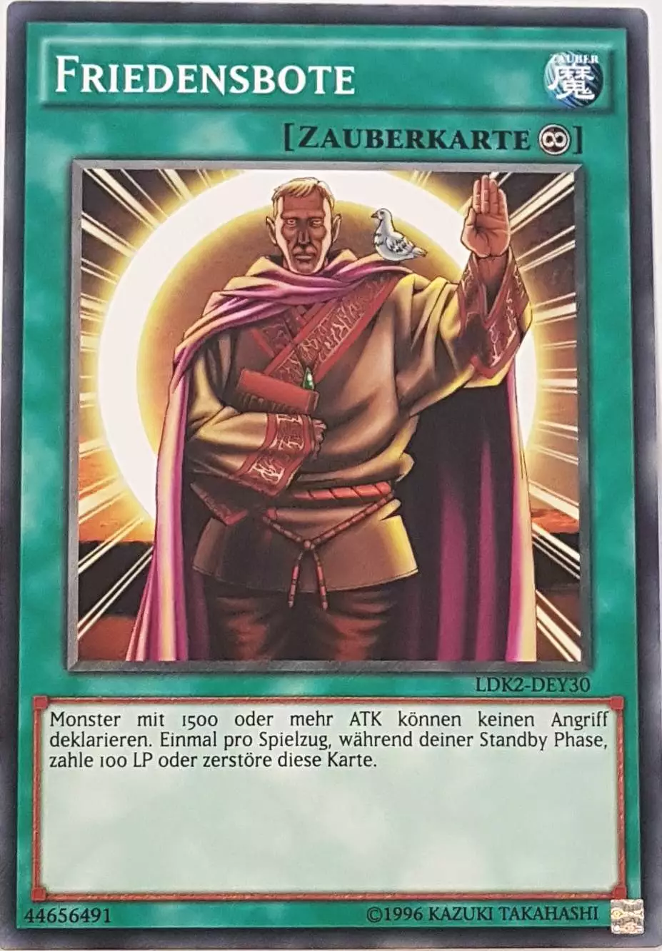 Friedensbote LDK2-DEY30 ist in Common Yu-Gi-Oh Karte aus Legendary Decks 2 