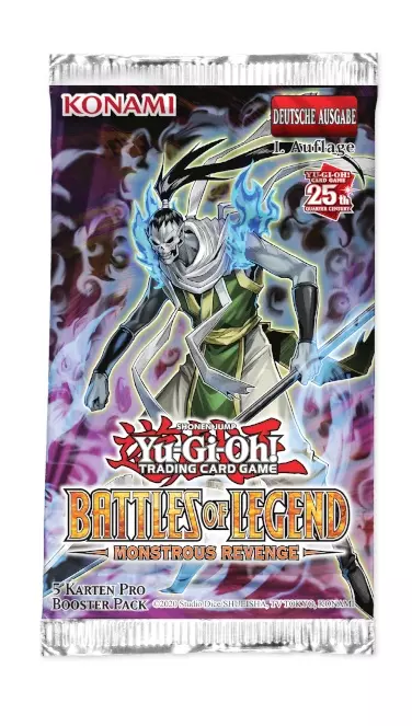 Yu-Gi-Oh! Battles of Legend Monstrous Revenge Booster Display 1. Auflage Deutsch