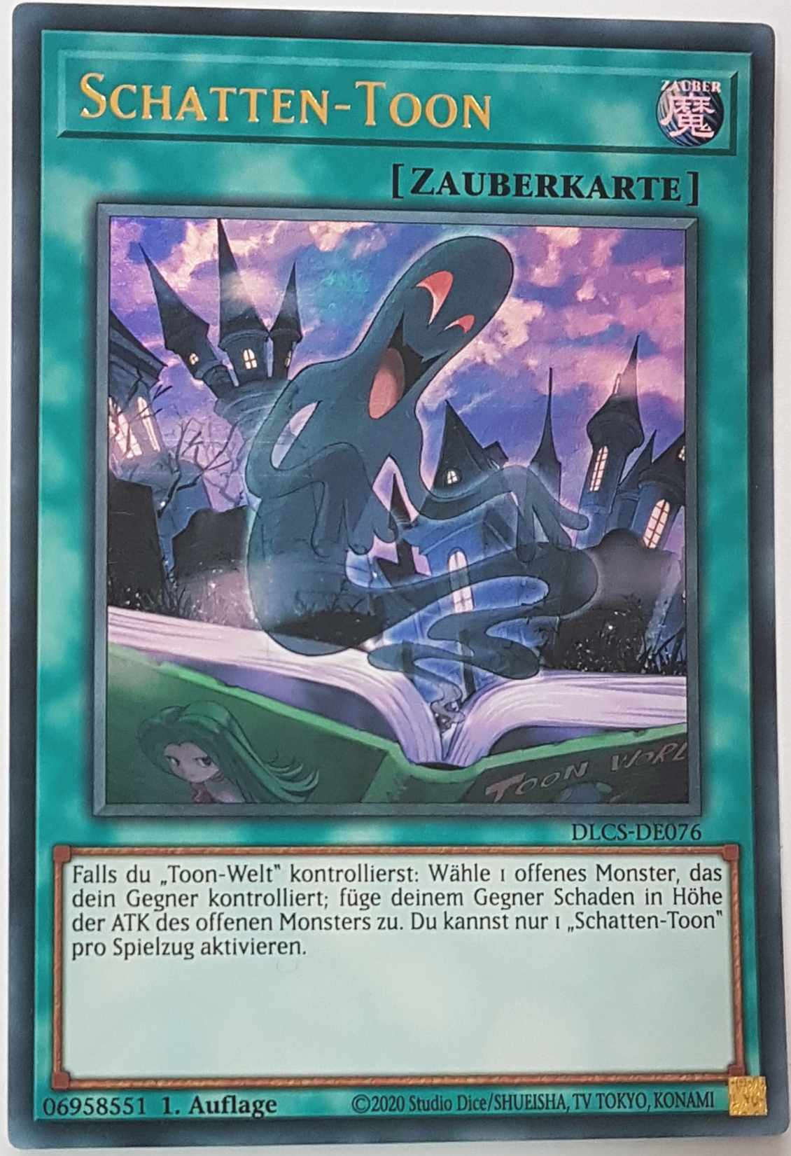 YuGiOh Schatten-Toon Ultra Rare - Deutsch 1. Auflage Mit Fieldcenter