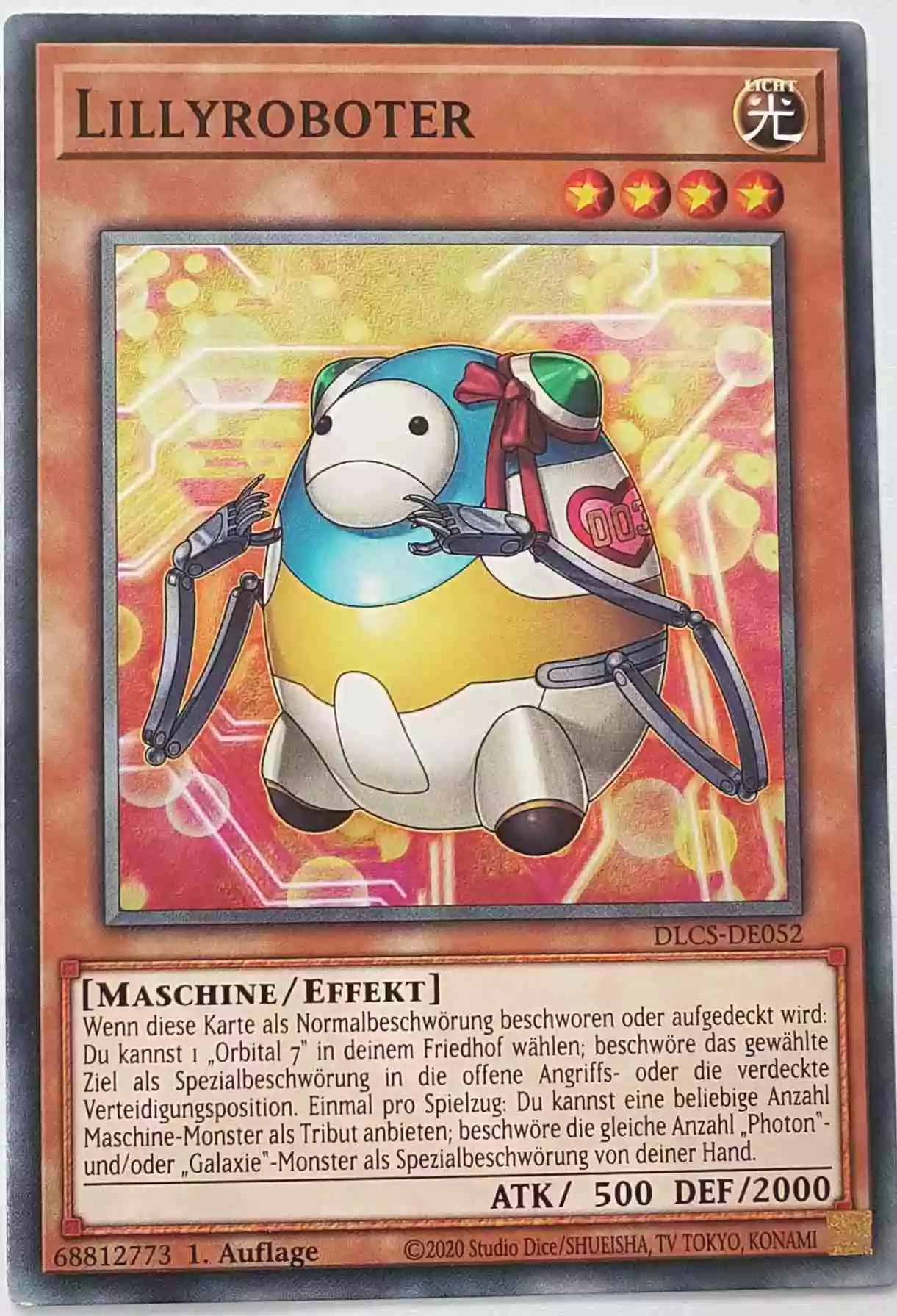 Lillyroboter DLCS-DE052 ist in Common Yu-Gi-Oh Karte aus Dragons of Legend The Complete Series 1.Auflage