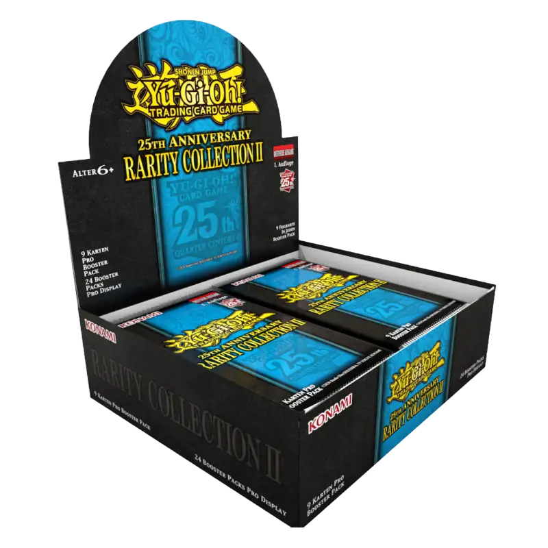 Yu-Gi-Oh! 25th Anniversary Rarity Collection II - Booster Display (24 Booster) 1. Auflage Deutsch