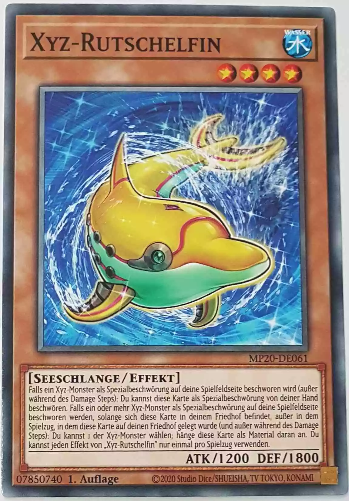 Xyz-Rutschelfin MP20-DE061 ist in Common Yu-Gi-Oh Karte aus 2020 Tin of Lost Memories 1.Auflage