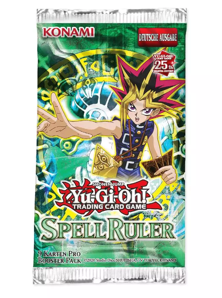 Yu-Gi-Oh! Spell Ruler 25th Anniversary Booster - Deutsch