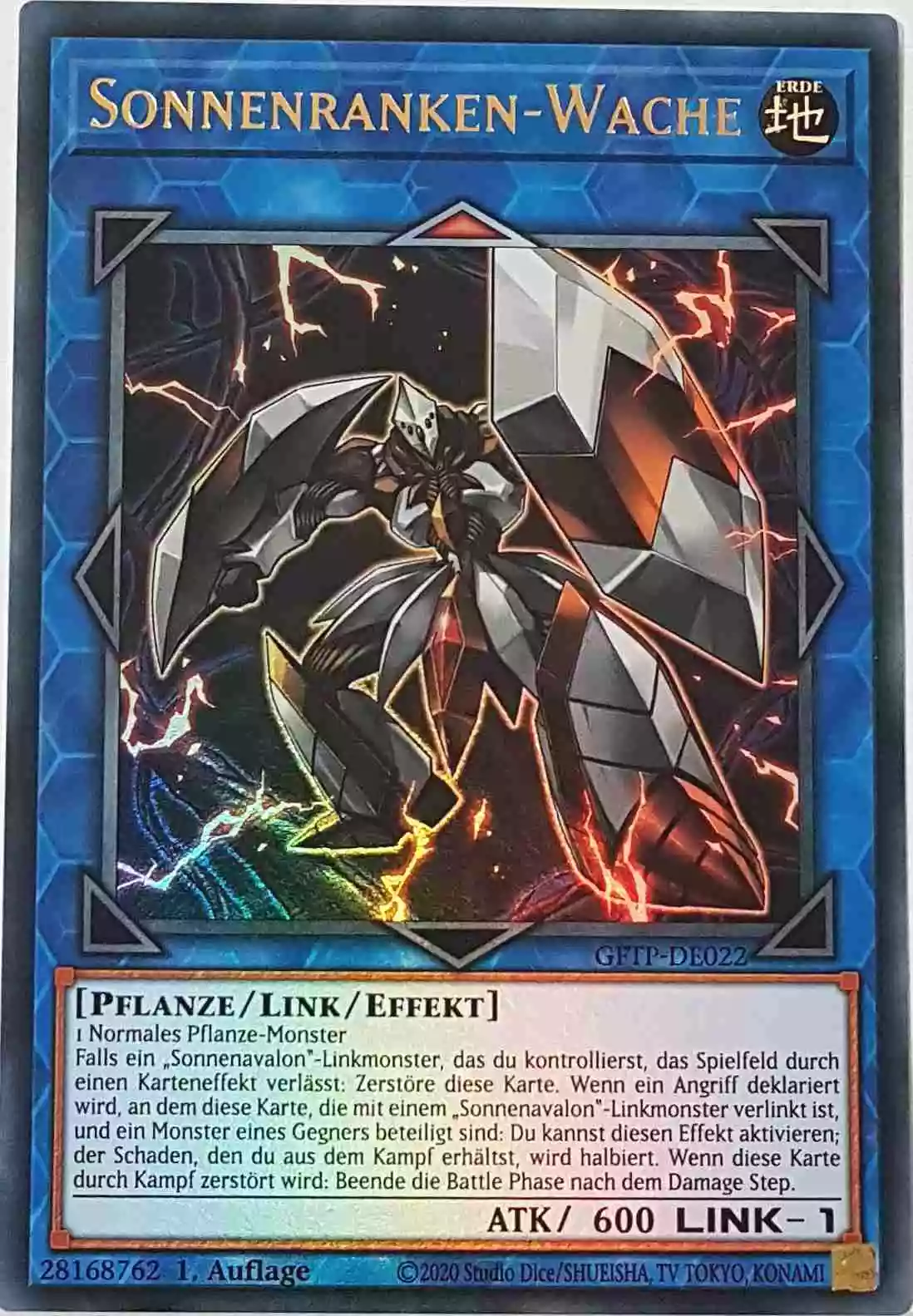gftp-de022-sonnenranken-wache-ultra-rare-ghost-from-the-past Sonnenranken-Wache GFTP-DE022 ist in Ultra Rare Yu-Gi-Oh Karte aus Ghost From The Past 1.Auflage