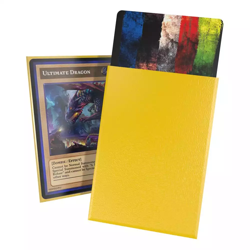 Ultimate Guard Cortex Sleeves Japanische Größe - Matt-Gelb (60)