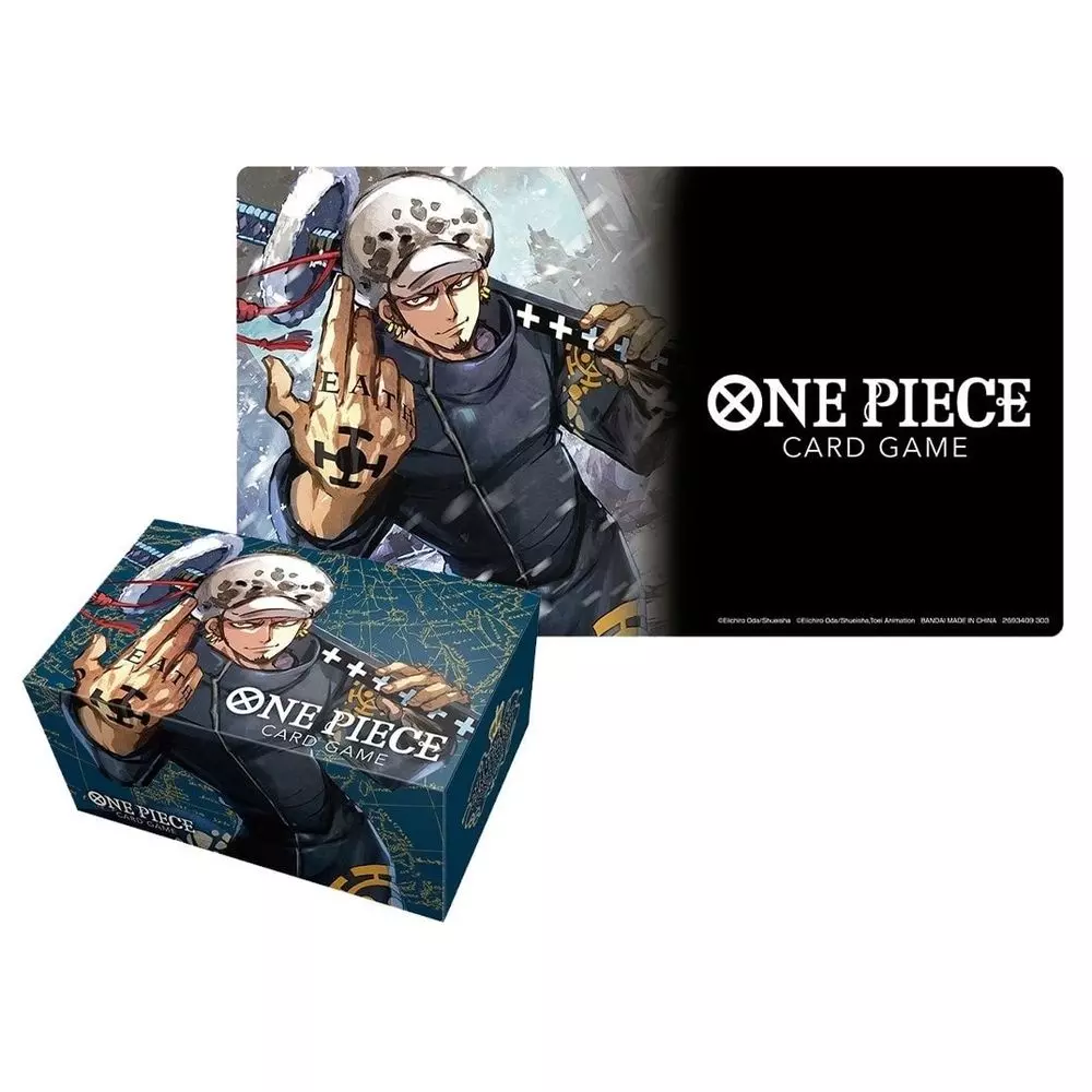 One Piece Card Game - Playmat and Storage Box Set -Trafalgar Law