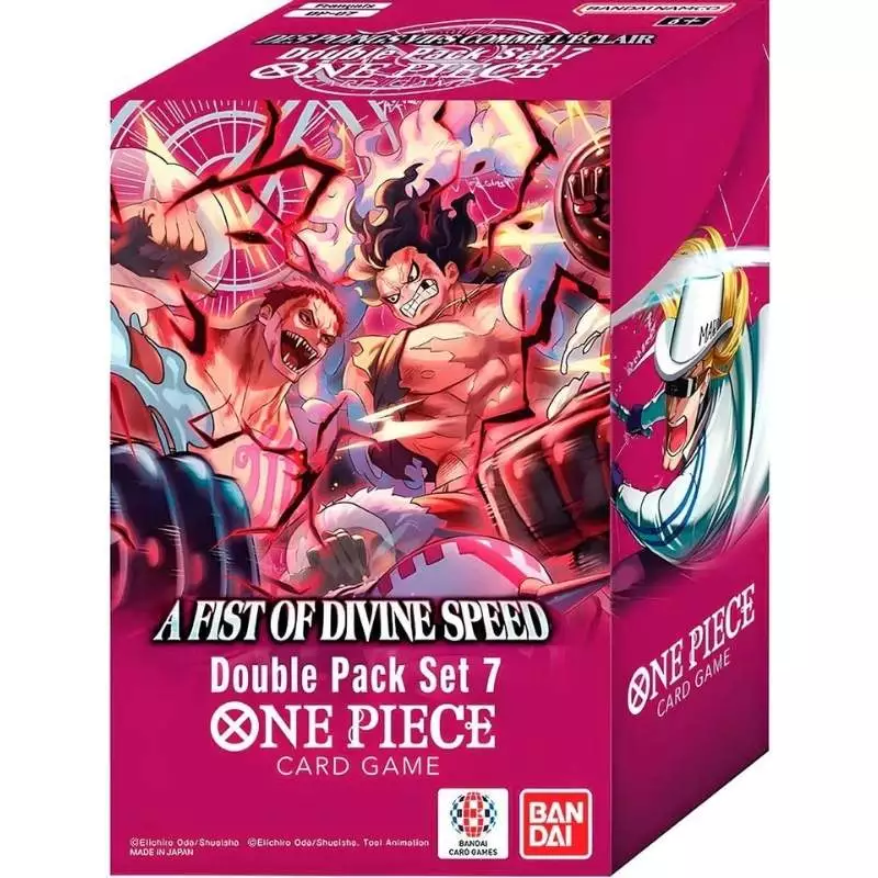 One Pece Card Game - A Fist of Divine Speed - Double Pack Set VOL.7 - DP07 - Englisch