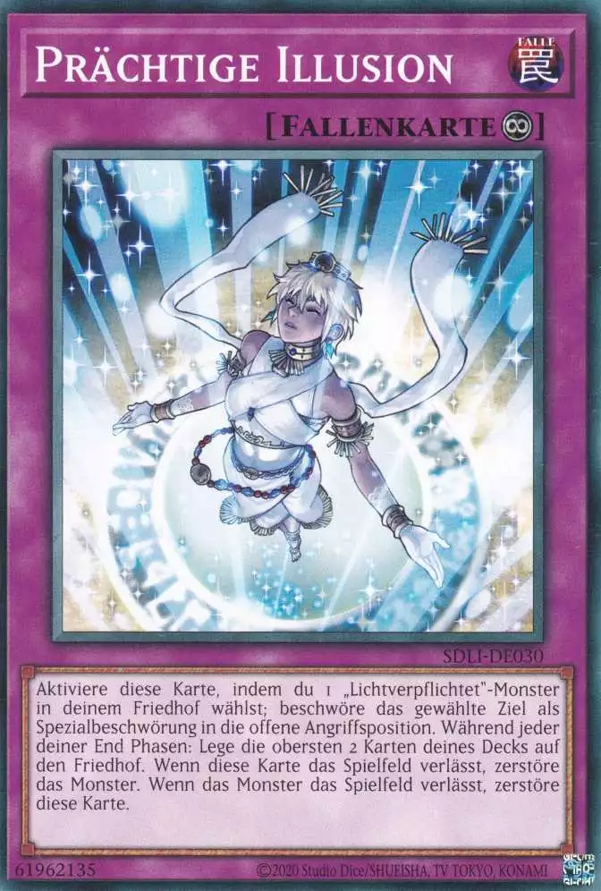 Prächtige Illusion SDLI-DE030 ist in Common Yu-Gi-Oh Karte aus Realm Of Light unlimitiert