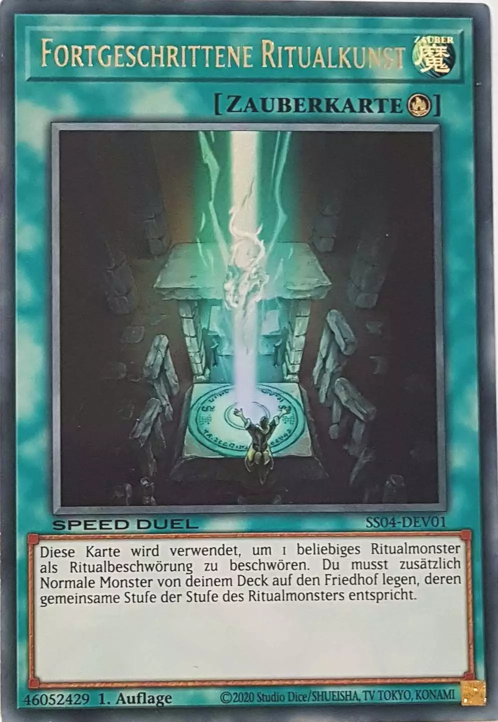 Fortgeschrittene Ritualkunst SS04-DEV01 ist in Ultra Rare Yu-Gi-Oh Karte aus Match of the Millennium 1.Auflage