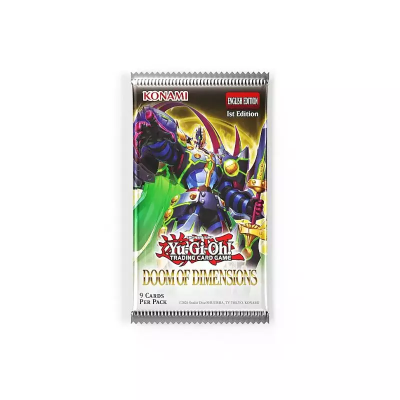 Yu-Gi-Oh! Doom of Dimensions - Booster Display (24 Booster) - Englisch - 1. Auflage