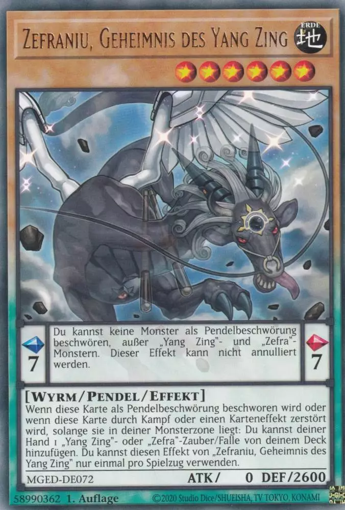 mged-de072-zefraniu-geheimnis-des-yang-zing-rare-maximum-gold-el-dorado Zefraniu, Geheimnis des Yang Zing MGED-DE072 ist in Rare Yu-Gi-Oh Karte aus Maximum Gold El Dorado 1.Auflage