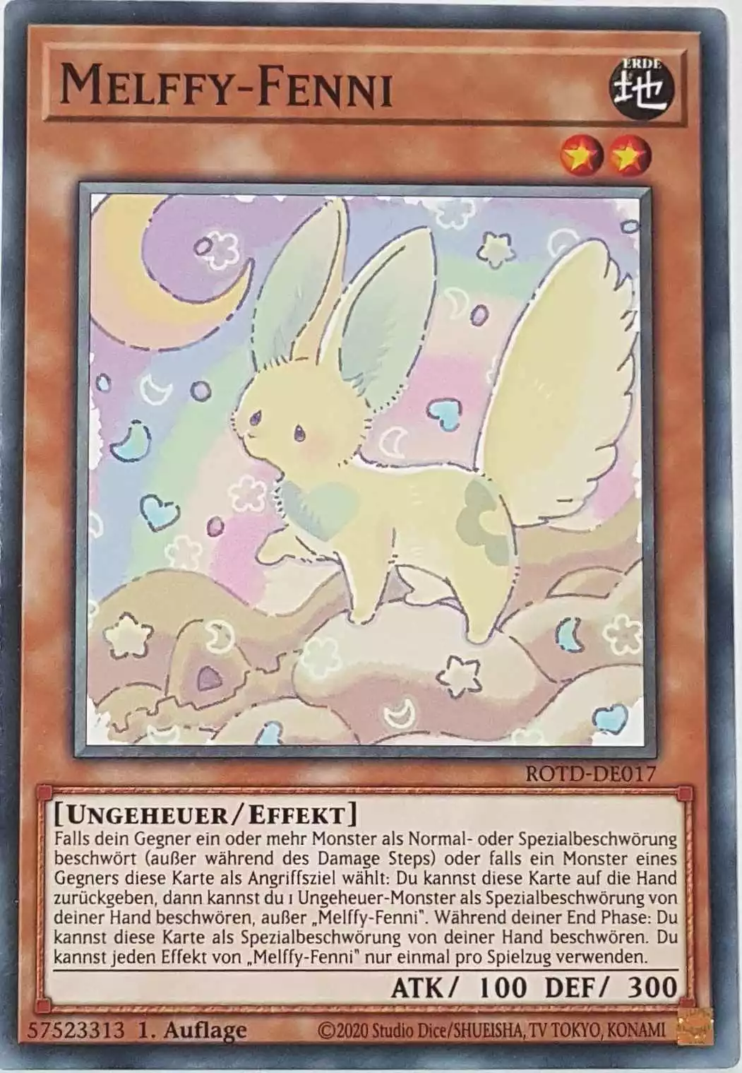 rotd-de017-melffy-fenni-common Melffy-Fenni ROTD-DE017 ist in Common Yu-Gi-Oh Karte aus Rise of the Duelist 1.Auflage