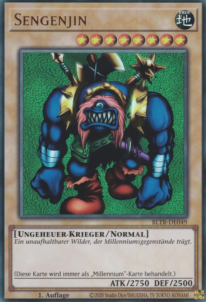 Sengenjin BLTR-DE049 ist in Ultra Rare Yu-Gi-Oh Karte aus Battles of Legend Terminal Revenge 1.Auflage