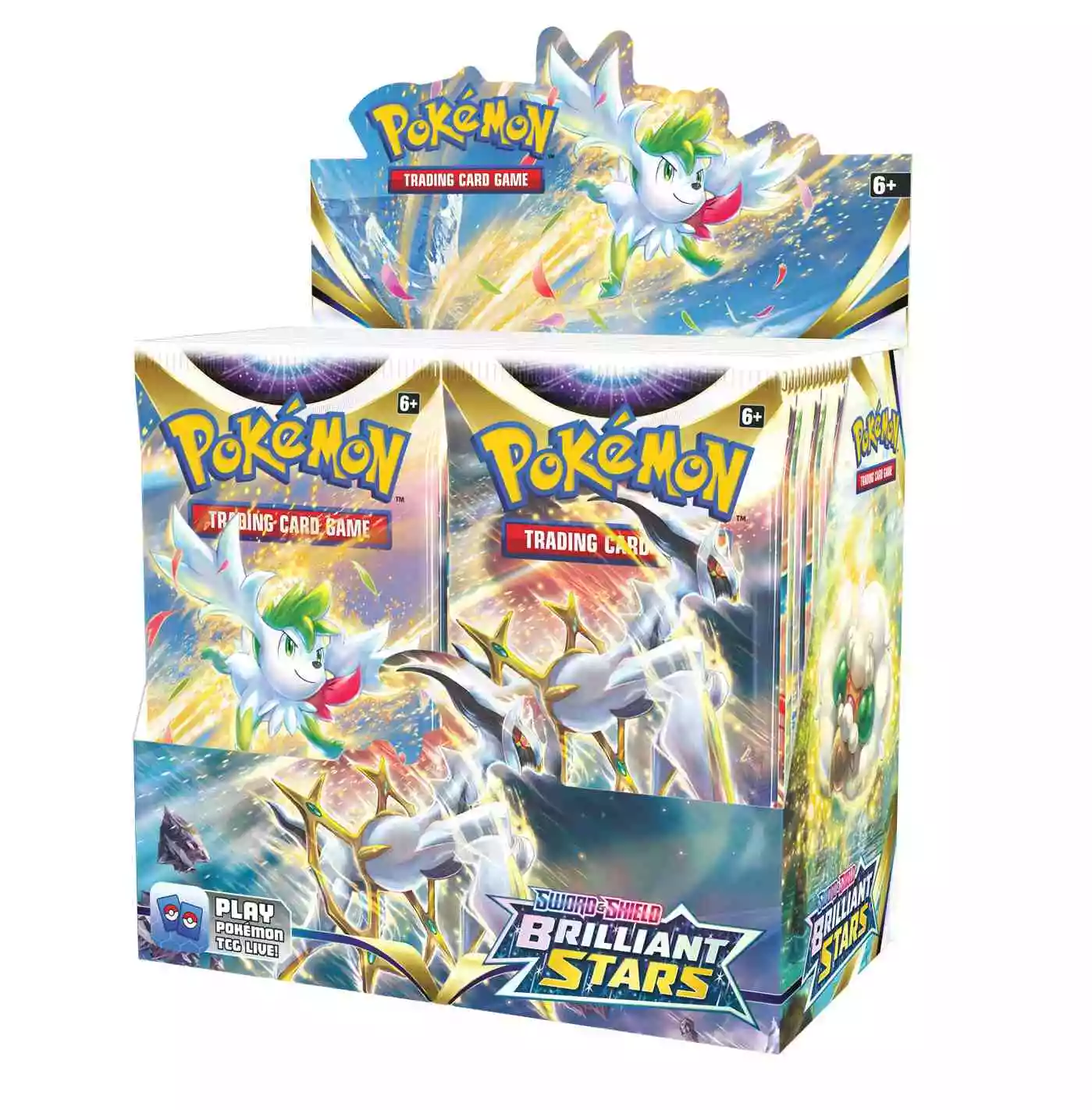 Pokemon Sword & Shield Brilliant Stars Display (36 Booster) - Englisch