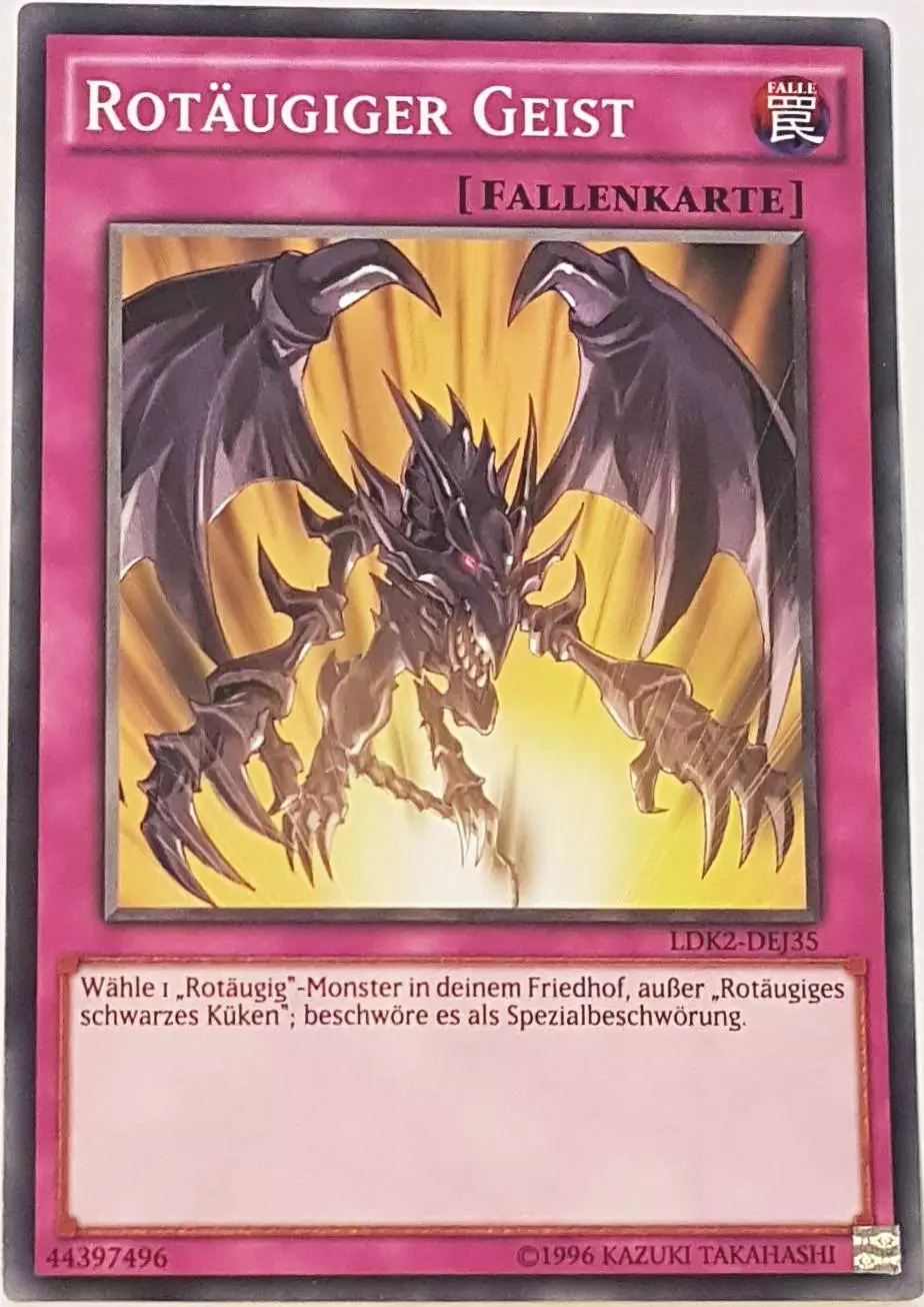 Rotäugiger Geist LDK2-DEJ35 ist in Common Yu-Gi-Oh Karte aus Legendary Decks 2 