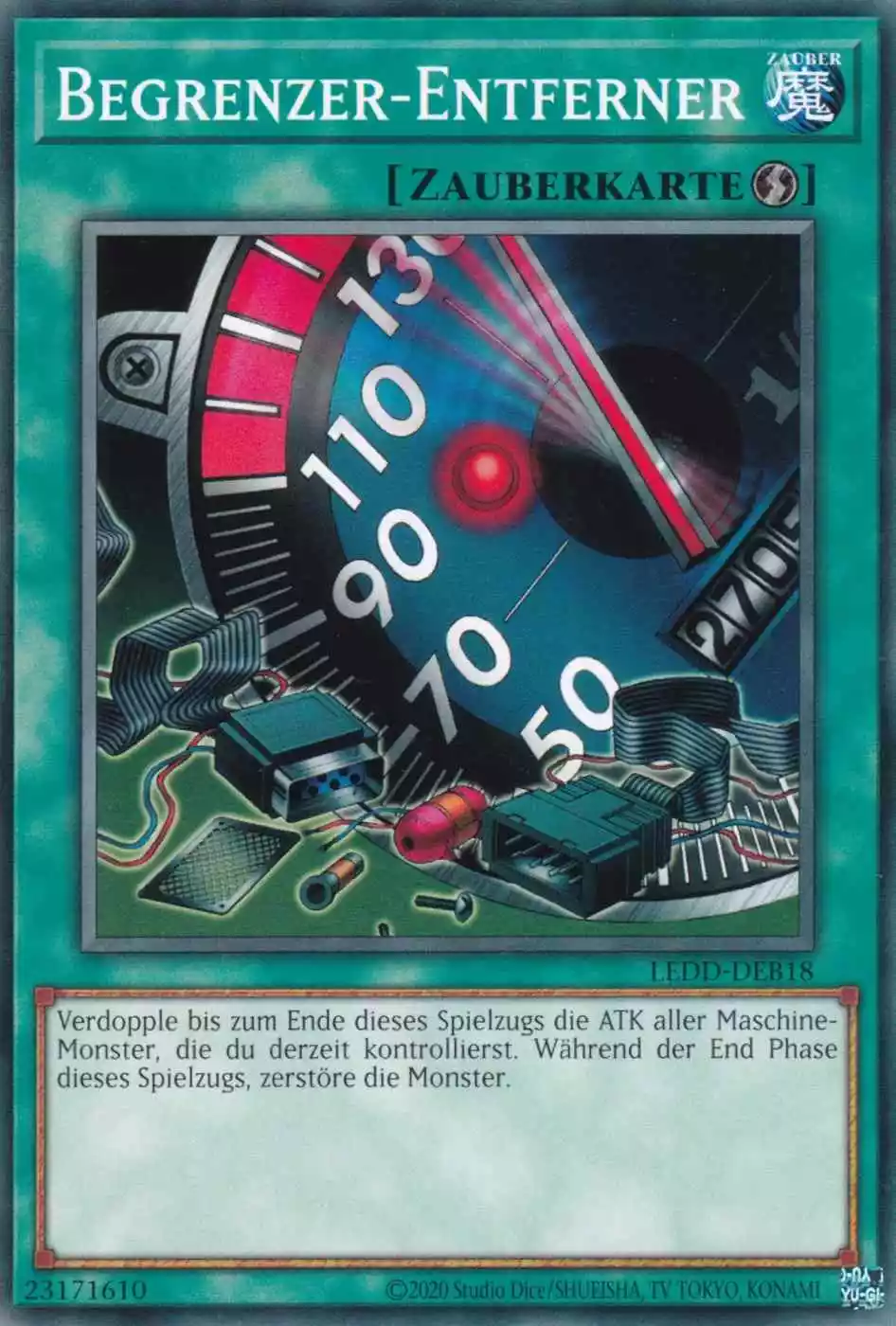 Begrenzer-Entferner LEDD-DEB18 ist in Common Yu-Gi-Oh Karte aus Legendary Dragon Decks unlimitiert