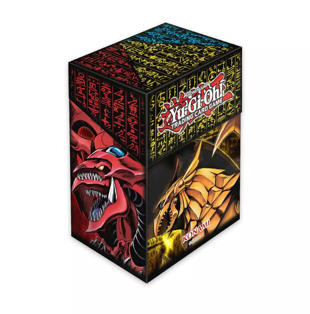 Egyptian God Slifer, Obelisk und Ra - Deck Box (70) Yugioh