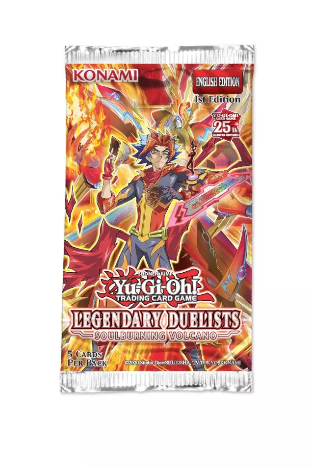 Yu-Gi-Oh! Legendary Duelists: Soulburning Volcano Booster - Englisch