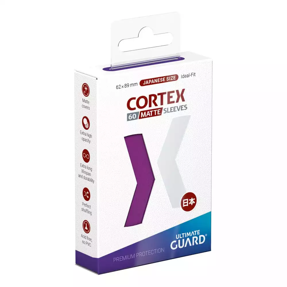 Ultimate Guard Cortex Sleeves Japanische Größe - Matt-Violett (60)