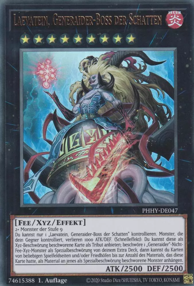 phhy-de047-laevatein-generaider-boss-der-schatten-ultra-rare-photon-hypernova Laevatein, Generaider-Boss der Schatten PHHY-DE047 ist in Ultra Rare Yu-Gi-Oh Karte aus Photon Hypernova 1.Auflage