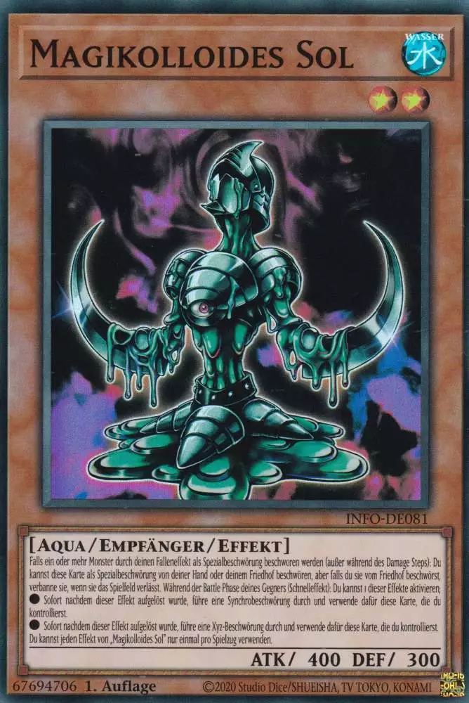 info-de081-magikolloides-sol-super-rare-the-infinite-forbidden Magikolloides Sol INFO-DE081 ist in Super Rare Yu-Gi-Oh Karte aus The Infinite Forbidden 1.Auflage