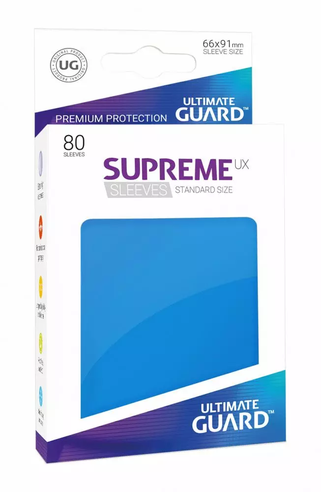 Ultimate Guard Supreme UX Kartenhüllen Standardgröße Königsblau (80)