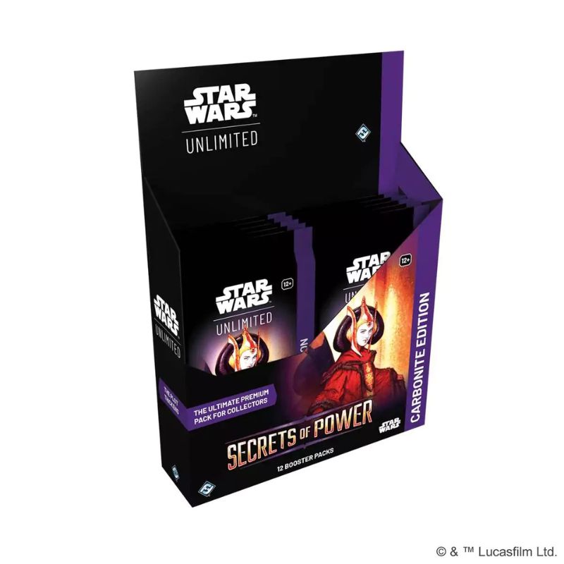Star Wars: Unlimited - Secrets of Power - Carbonite Display (12 Booster) - Englisch