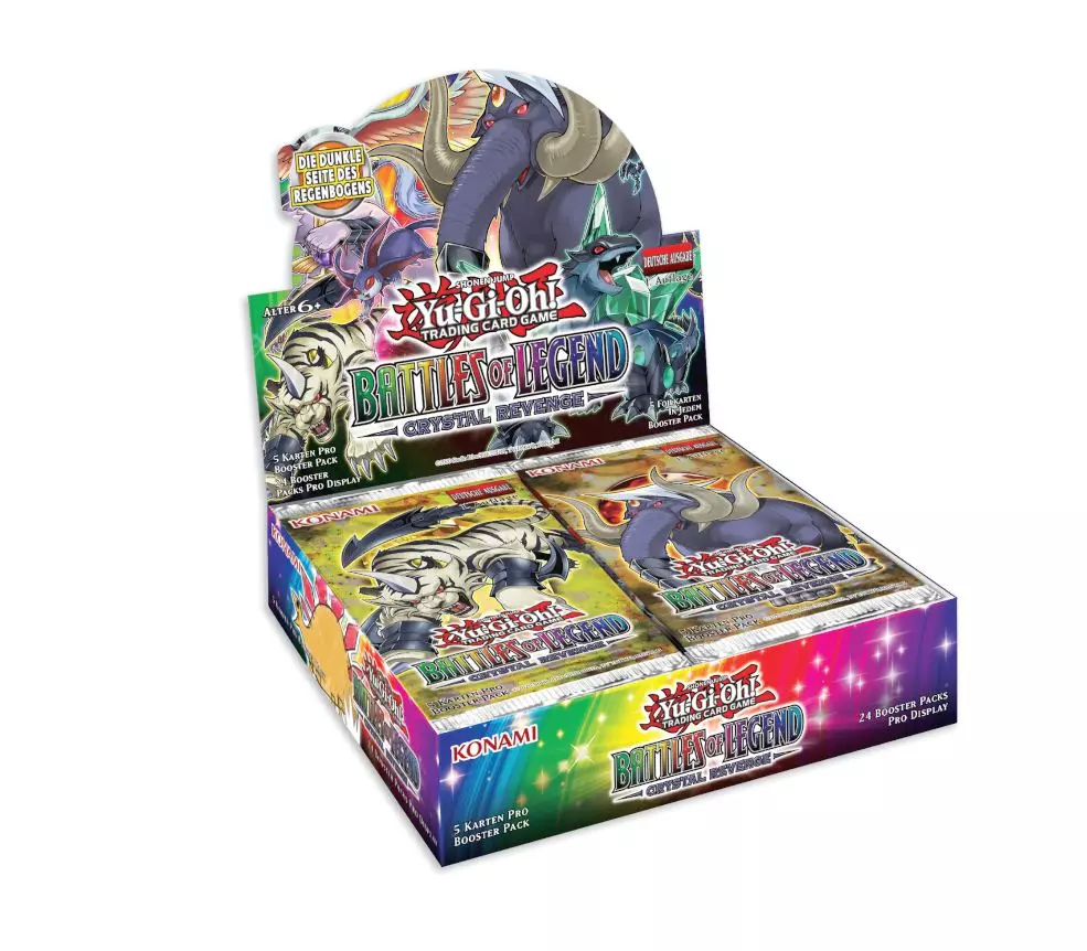 Battles of Legend: Crystal Revenge Booster Display 1. Auflage Deutsch