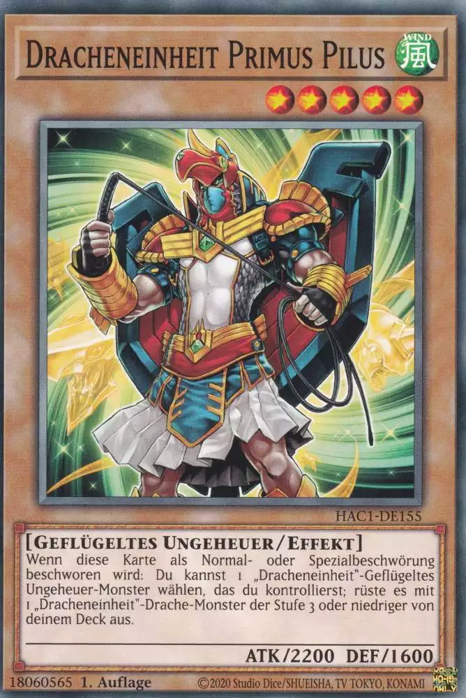 hac1-de155-dracheneinheit-primus-pilus-common-hidden-arsenal-chapter-1 Dracheneinheit Primus Pilus HAC1-DE155 ist in Common Yu-Gi-Oh Karte aus Hidden Arsenal Chapter 1 1.Auflage