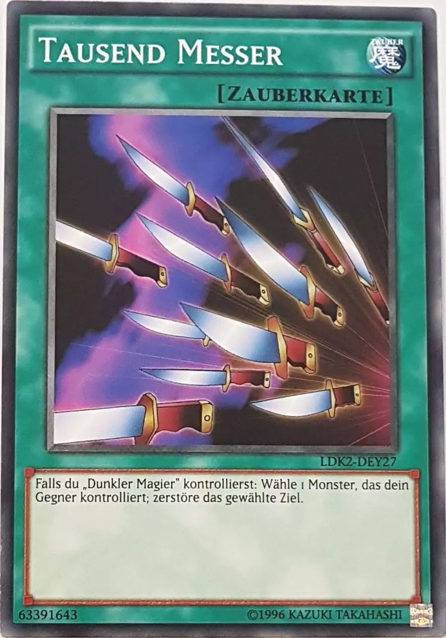 Tausend Messer LDK2-DEY27 ist in Common Yu-Gi-Oh Karte aus Legendary Decks 2 