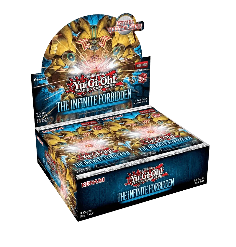 Yu-Gi-Oh! The Infinite Forbidden - Booster Display DE/EN (24 Booster) - 1. Auflage