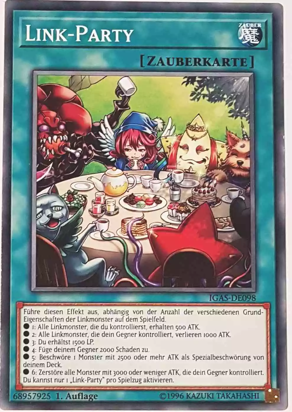 Link-Party IGAS-DE098 ist in Common Yu-Gi-Oh Karte aus Ignition Assault 1.Auflage