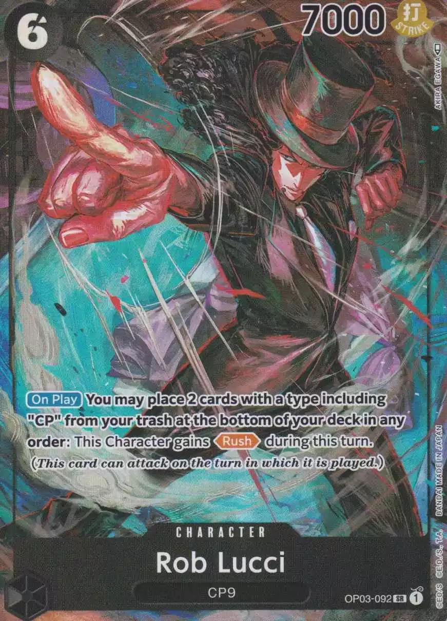op03-092-a-rob-lucci-parallel-super-rare-pillars-of-strength-op-03 Rob Lucci (Parallel) OP03-092 ist in Super Rare. Die One Piece Karte ist aus Pillars of Strength OP-03 in Parallel Alternative Art.