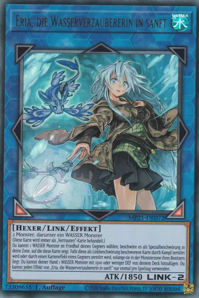 mp21-de072-eria-die-wasserverzaubererin-in-sanft-ultra-rare-tin-of-ancient-battles Eria, die Wasserverzaubererin in sanft MP21-DE072 ist in Ultra Rare Yu-Gi-Oh Karte aus Tin of Ancient Battles 1.Auflage