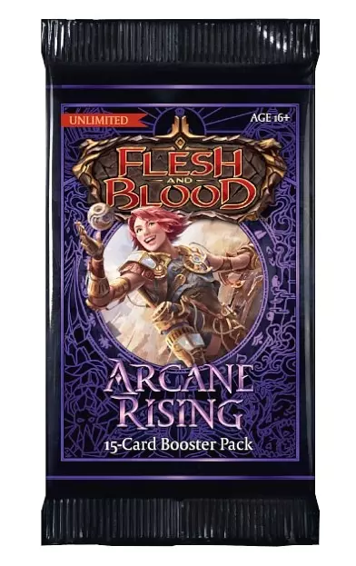 Flesh & Blood TCG - FaB Arcane Rising Unlimited Booster - Englisch