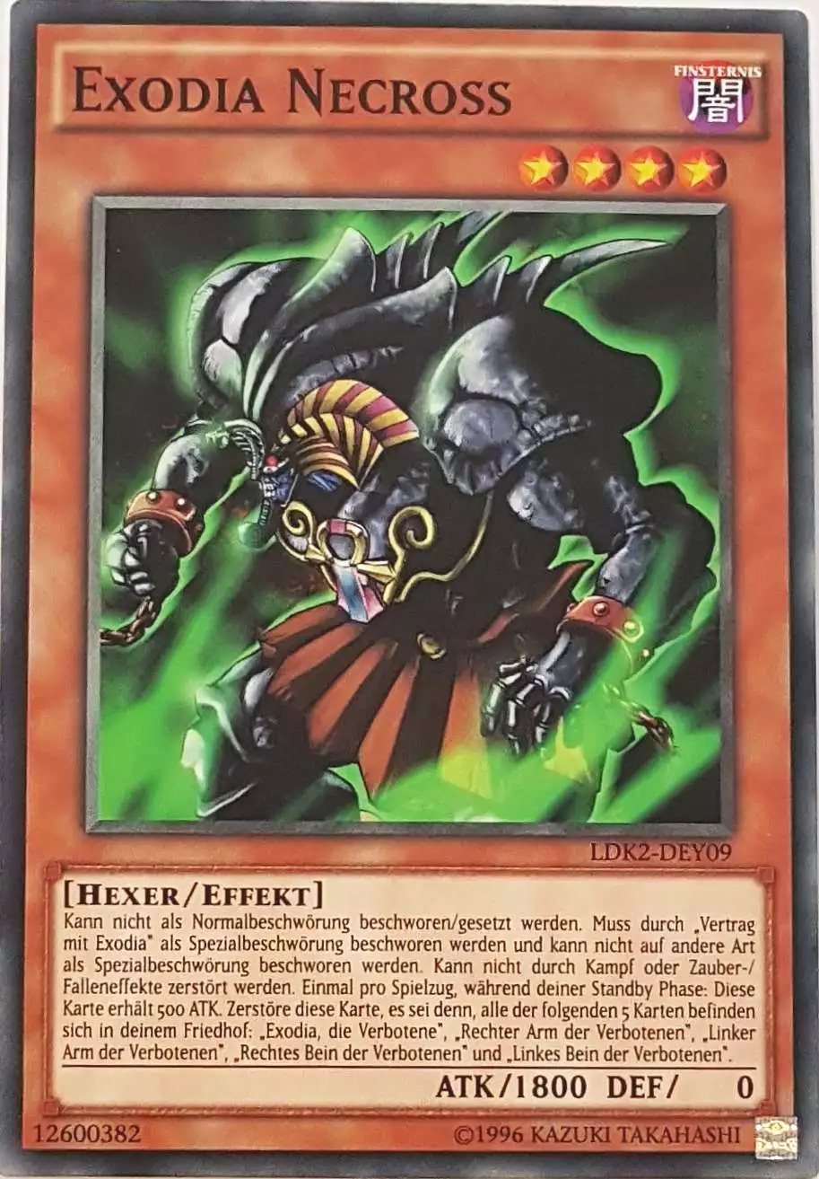 Exodia Necross LDK2-DEY09 ist in Common Yu-Gi-Oh Karte aus Legendary Decks 2 