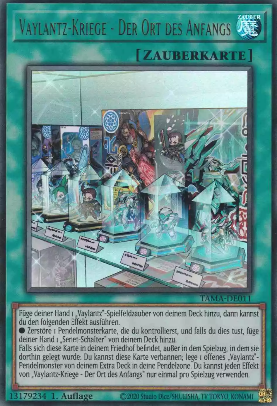 Vaylantz-Kriege - Der Ort des Anfangs Ultra Rare TAMA-DE011 1.Auflage