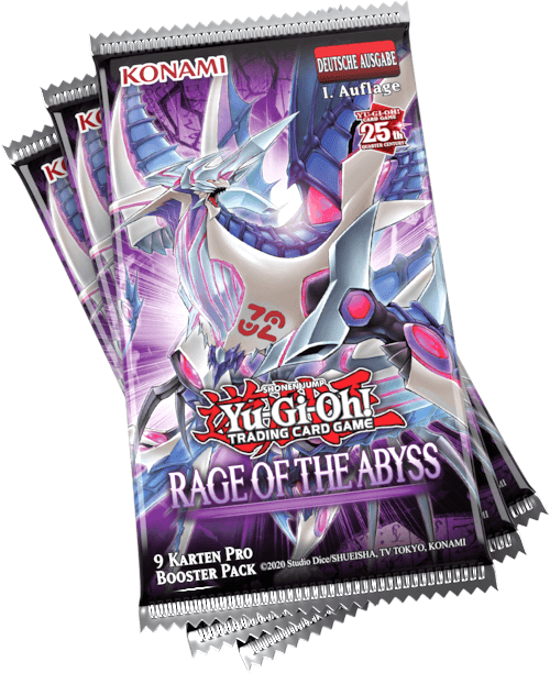 Yu-Gi-Oh! Rage of the Abyss - Booster Display DE/EN (24 Booster) - 1. Auflage