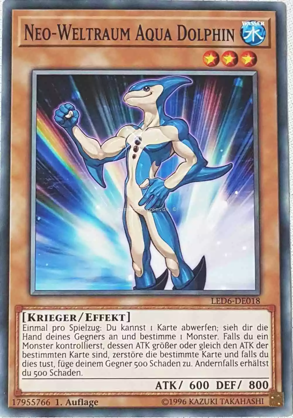 Neo-Weltraum Aqua Dolphin LED6-DE018 ist in Common aus Legendary Duelists: Magical Hero 1.Auflage